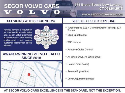 Crystal White 2025 Volvo XC60 Plug-In Hybrid T8 Plus
