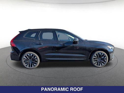 Onyx Black Metallic 2026 Volvo XC60 Plug-In Hybrid Ultra, T8 AWD Electric/Gasoline, Dark