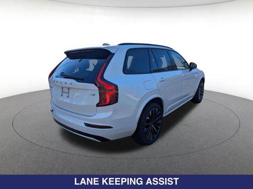 Crystal White Pearl 2026 Volvo XC90 Plug-In Hybrid T8 Ultra Dark Theme 7-Seater