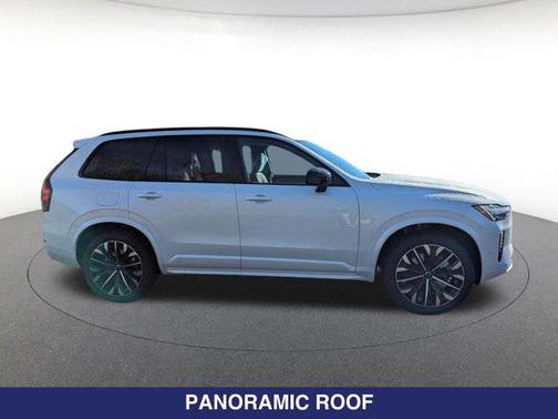 Crystal White Pearl 2026 Volvo XC90 Plug-In Hybrid T8 Ultra Dark Theme 7-Seater