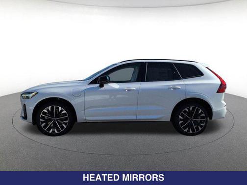 Crystal White Metallic 2026 Volvo XC60 Plug-In Hybrid Ultra, T8 AWD Electric/Gasoline, Dark