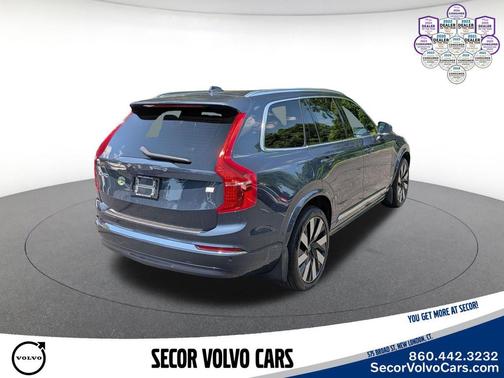 Denim Blue Metallic 2023 Volvo XC90 Recharge Plug-In Hybrid Ultimate Bright Theme
