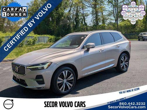 Bright Dusk Metallic 2023 Volvo XC60 Plus Bright Theme