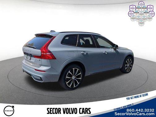 Thunder Gray Metallic 2023 Volvo XC60 Plus Dark Theme