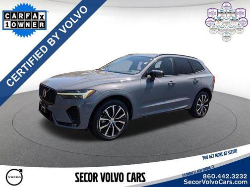 Thunder Gray Metallic 2023 Volvo XC60 Plus Dark Theme