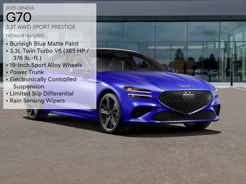 2025 Genesis G70 3.3T AWD Sport Advanced