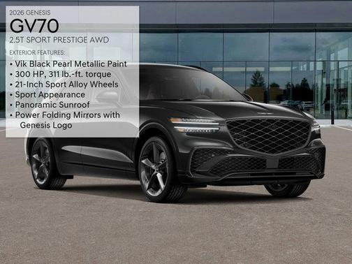 2026 Genesis GV70 2.5T Sport Prestige