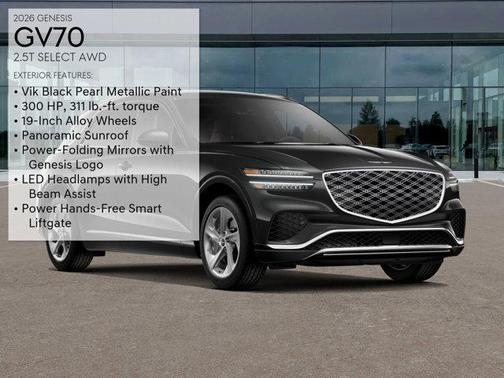 2026 Genesis GV70 2.5T Select