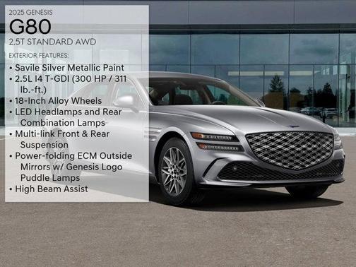 2025 Genesis G80 2.5T AWD