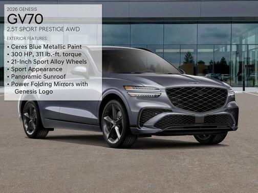 2026 Genesis GV70 2.5T Sport Prestige