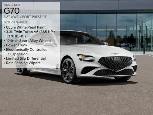 2025 Genesis G70 3.3T AWD Sport Advanced