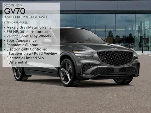 2026 Genesis GV70 3.5T Sport Prestige