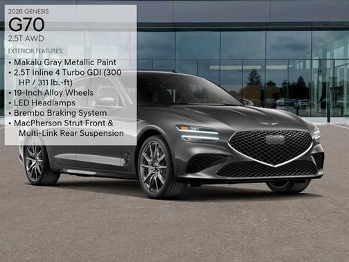 2026 Genesis G70 2.5T AWD