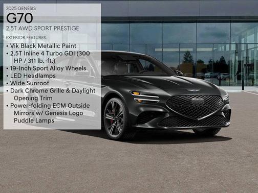 2025 Genesis G70 2.5T AWD