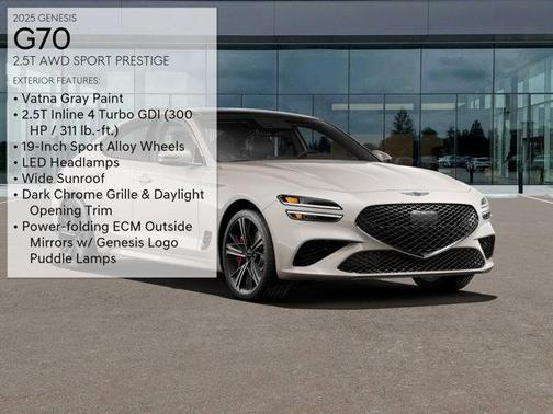 2025 Genesis G70 2.5T AWD