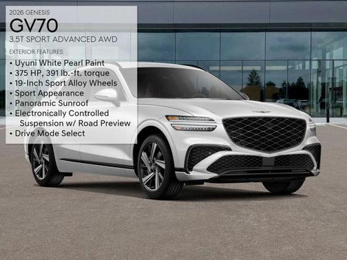 2026 Genesis GV70 3.5T Sport Advanced