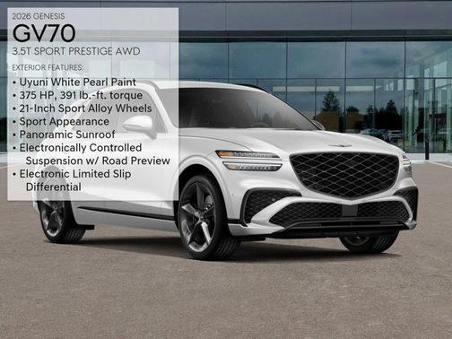 2026 Genesis GV70 3.5T Sport Prestige