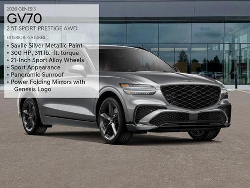 2026 Genesis GV70 2.5T Sport Prestige