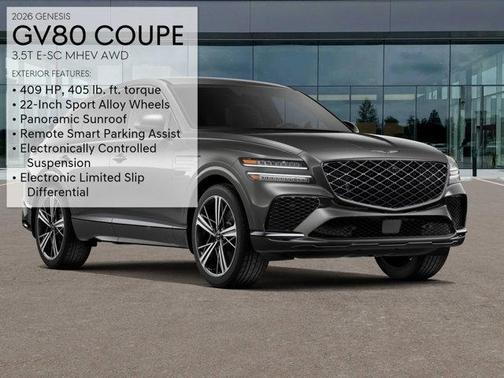 2026 Genesis GV80 Coupe 3.5T e-SC