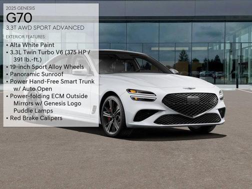 2025 Genesis G70 3.3T AWD Sport Advanced