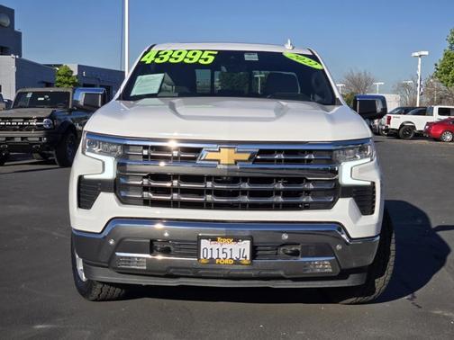 Summit White 2022 Chevrolet Silverado 1500 LTZ