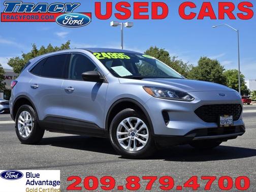 ICED BLUE SILVER METALLIC 2022 Ford Escape SE
