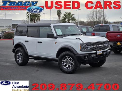 OXFORD WHITE 2025 Ford Bronco BADLANDS SUV