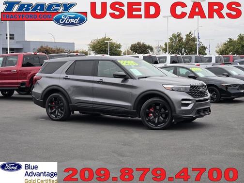 CARBONIZED GRAY METALLIC 2021 Ford Explorer ST