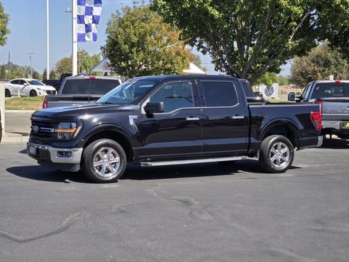 AGATE BLACK METALLIC 2025 Ford F-150 XLT