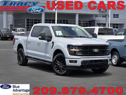 SPACE WHITE METALLIC 2025 Ford F-150 XLT