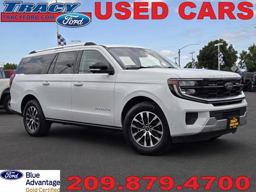 OXFORD WHITE 2025 Ford Expedition PLATINUM