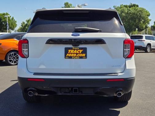 STAR WHITE MET TRI-COAT 2022 Ford Explorer ST-LINE