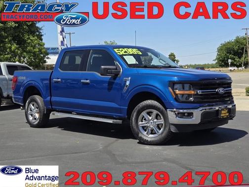 ATLAS BLUE METALLIC 2025 Ford F-150 XLT