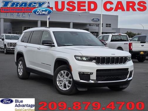 Bright White Clearcoat 2023 Jeep Grand Cherokee LIMITED