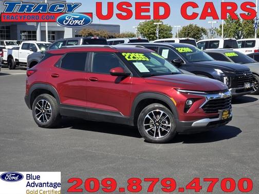 Crimson Metallic 2025 Chevrolet Trailblazer LT