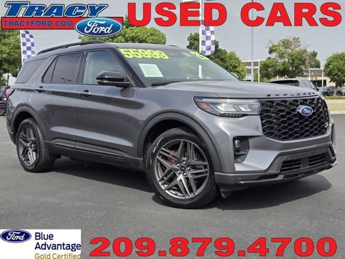 CARBONIZED GRAY METALLIC 2025 Ford Explorer ST