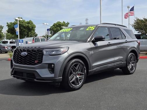 CARBONIZED GRAY METALLIC 2025 Ford Explorer ST