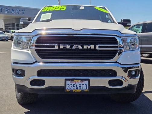 Bright White Clearcoat 2021 RAM 1500 BIG HORN/LONE STAR