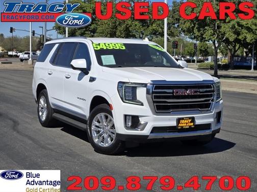 Summit White 2024 GMC Yukon SLT