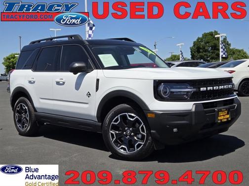 OXFORD WHITE 2025 Ford Bronco Sport OUTER BANKS