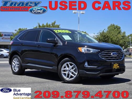 AGATE BLACK METALLIC 2021 Ford Edge