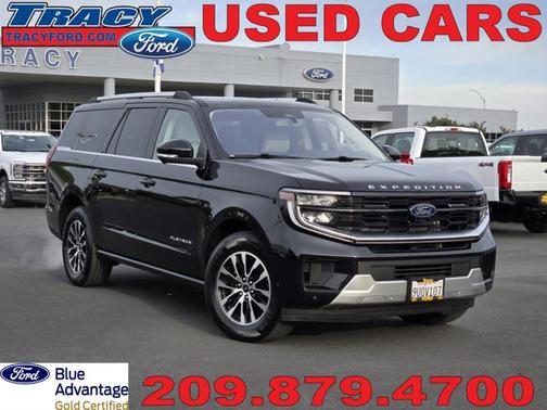 AGATE BLACK METALLIC 2025 Ford Expedition PLATINUM