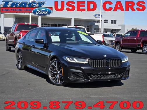 Black Sapphire Metallic 2021 BMW 540 540I