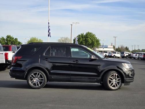 SHADOW BLACK 2018 Ford Explorer SPORT