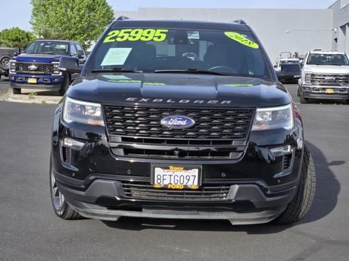 SHADOW BLACK 2018 Ford Explorer SPORT