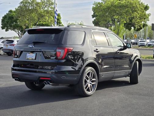 SHADOW BLACK 2018 Ford Explorer SPORT