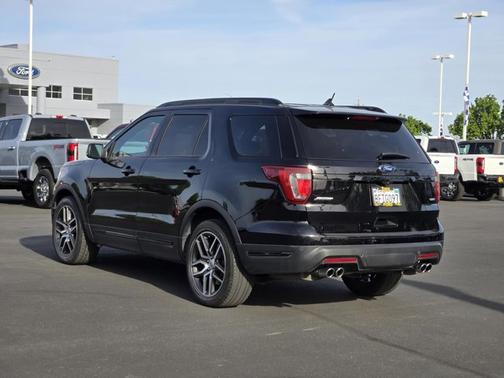 SHADOW BLACK 2018 Ford Explorer SPORT