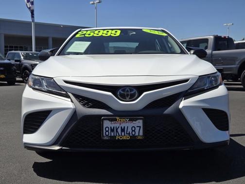 White 2020 Toyota Camry