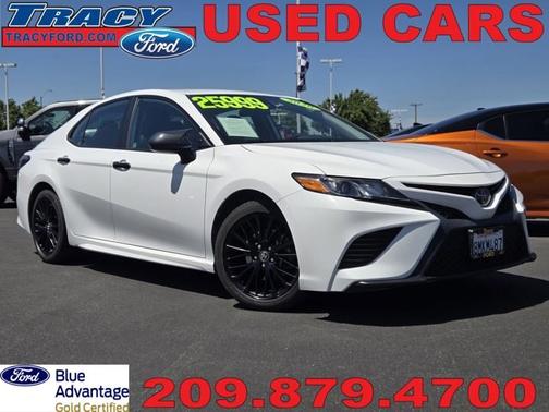 White 2020 Toyota Camry