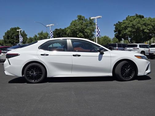 White 2020 Toyota Camry